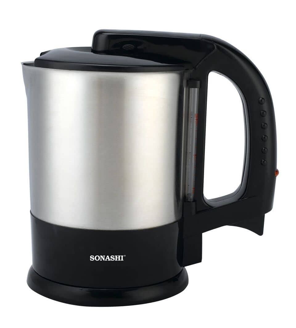 Sonashi Stainless Steel Cordless Kettle 1.5 Litre (SKT-1009) Household Household