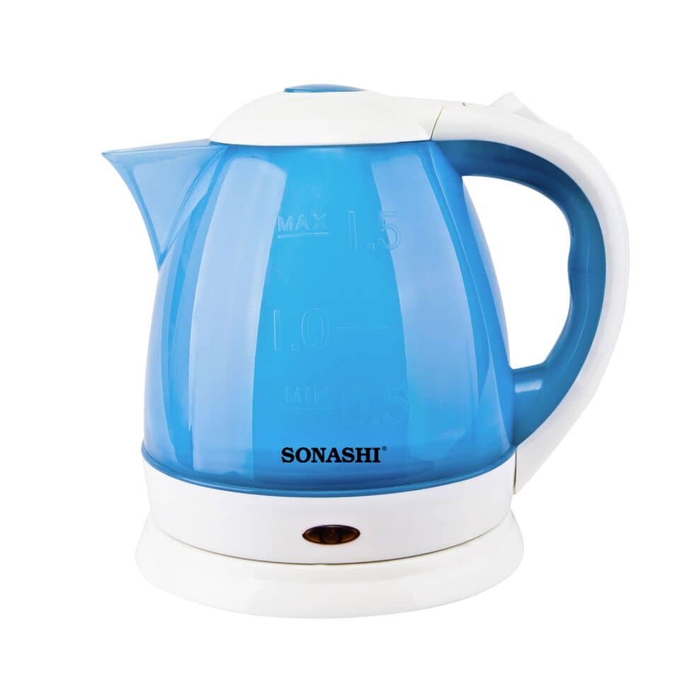 Sonashi 1.5L Plastic Body With Stainless Steel Wall Inside Cordless Ke Household Household