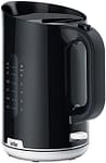Braun Breakfast1 Water Kettle, 4-Way Protection, Fast boiling system, Easy filling system, 360° Rotating Base, 1-Cup Indication, 1.7 l Capacity, 2200W, Plastic Black – WK 1100 BK Electric Kettles "BAE" Charm Bracelet 4
